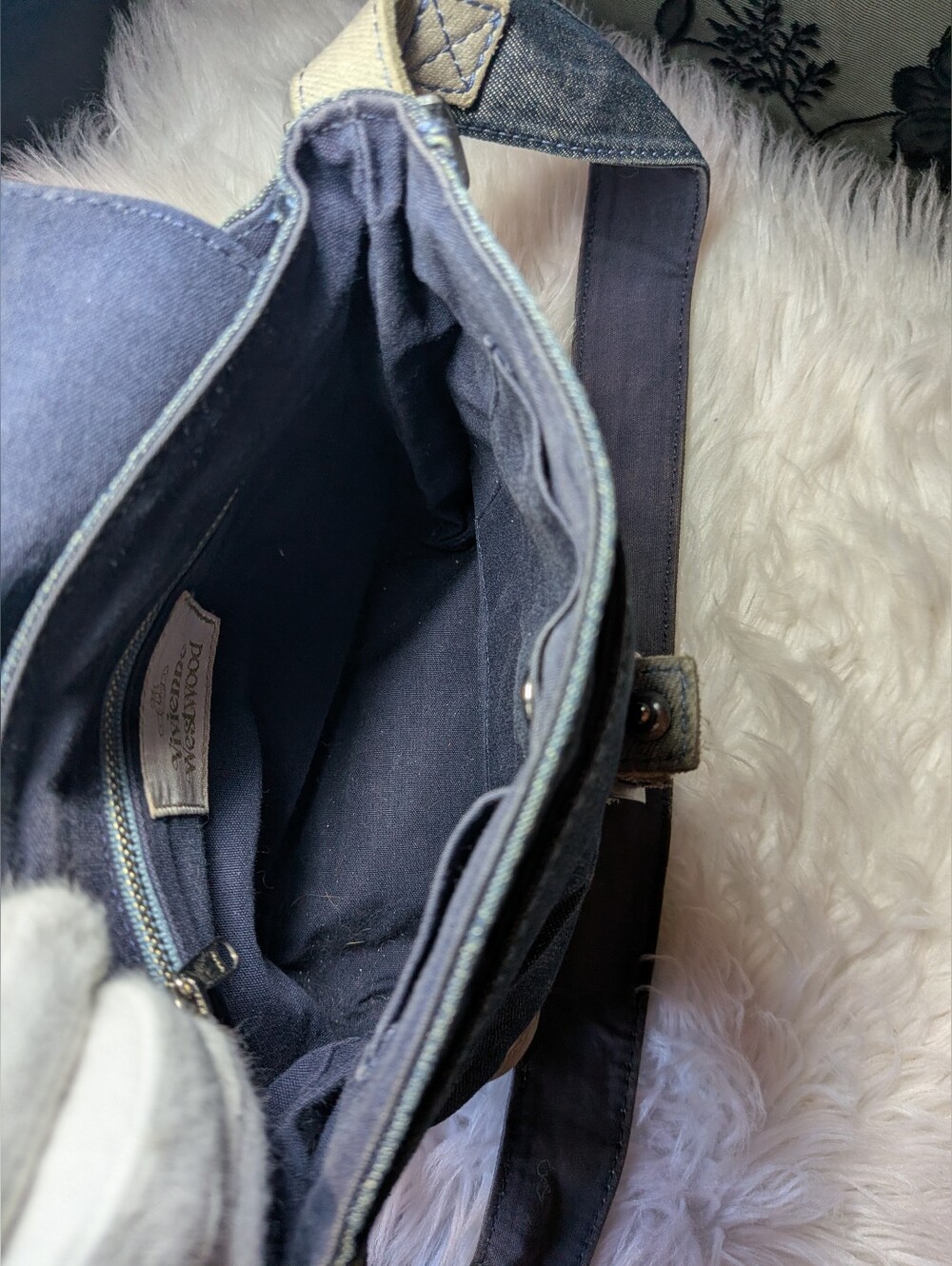 Vivienne Westwood Denim Shoulder Bag - Picture 13 of 13
